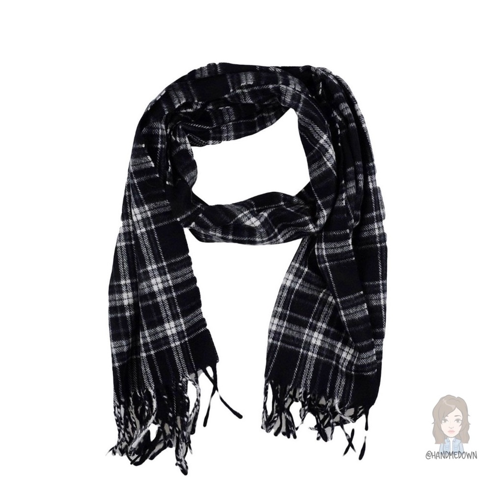 NWOT! Golden Goose Deluxe Brand Goldeny Plaid Scarf - Picture 13 of 13